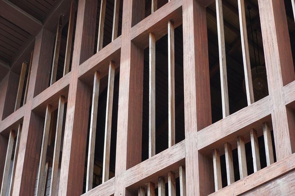 sustainable architectural design wood elements