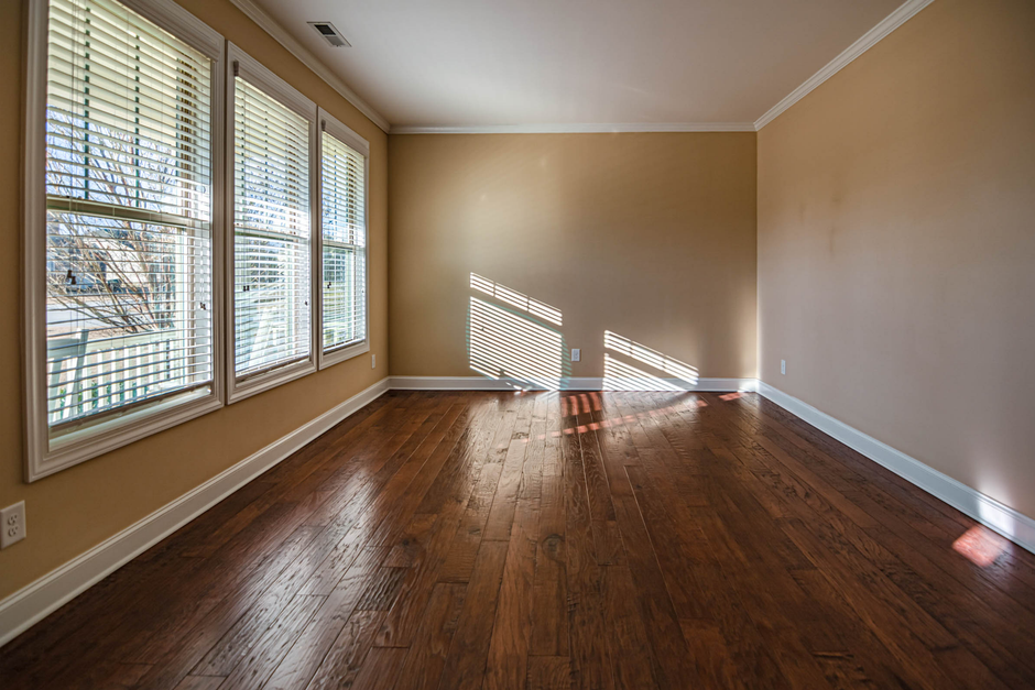 minimalist living room natural light with large windows