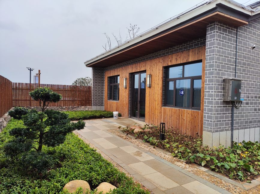 minimalist single story house architectural design natural wood